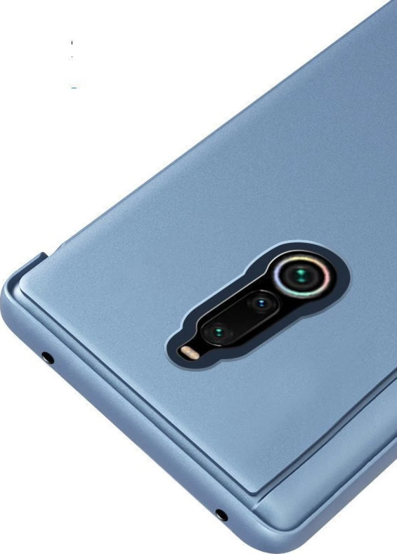 Clear View Book Μπλε (Redmi 8)