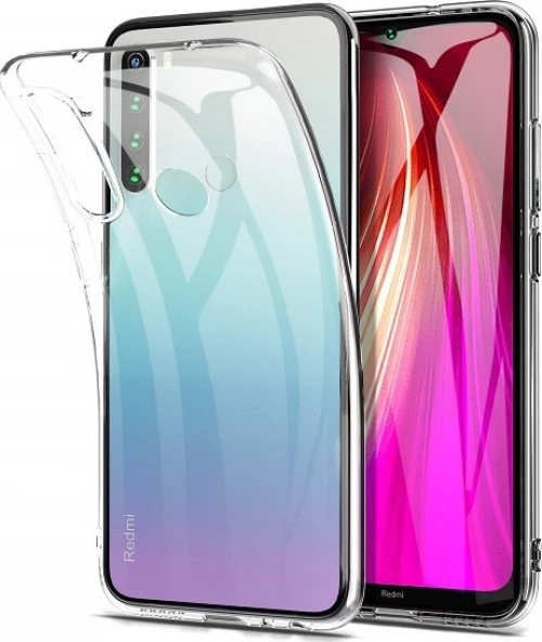 1mm Back Cover Σιλικόνης Διάφανο (Xiaomi Redmi Note 8)