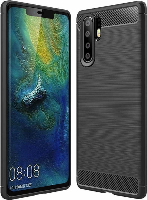 Back Cover Carbon Μαύρο (Huawei P30 Pro)
