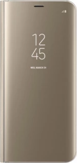 Clear View Book Χρυσό (Galaxy A50)