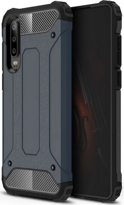 Back Cover Hybrid Armor Μπλε (Huawei P30)