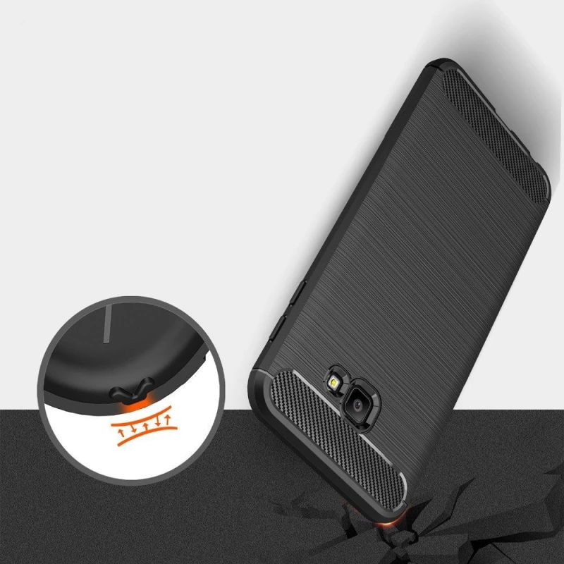 Carbon Brushed Μαύρο (Galaxy J4+)