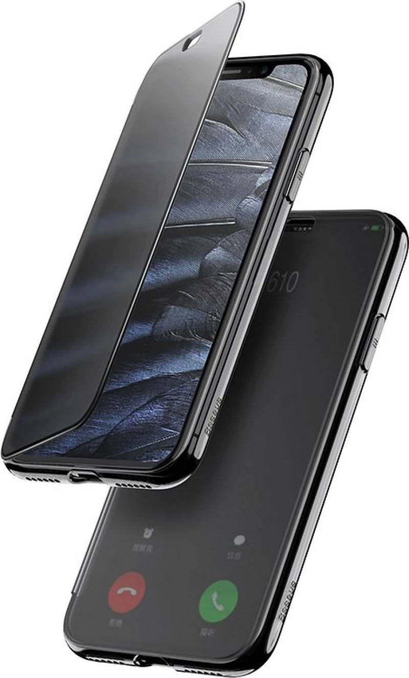 Baseus Touchable Μαύρο (iPhone XS Max)