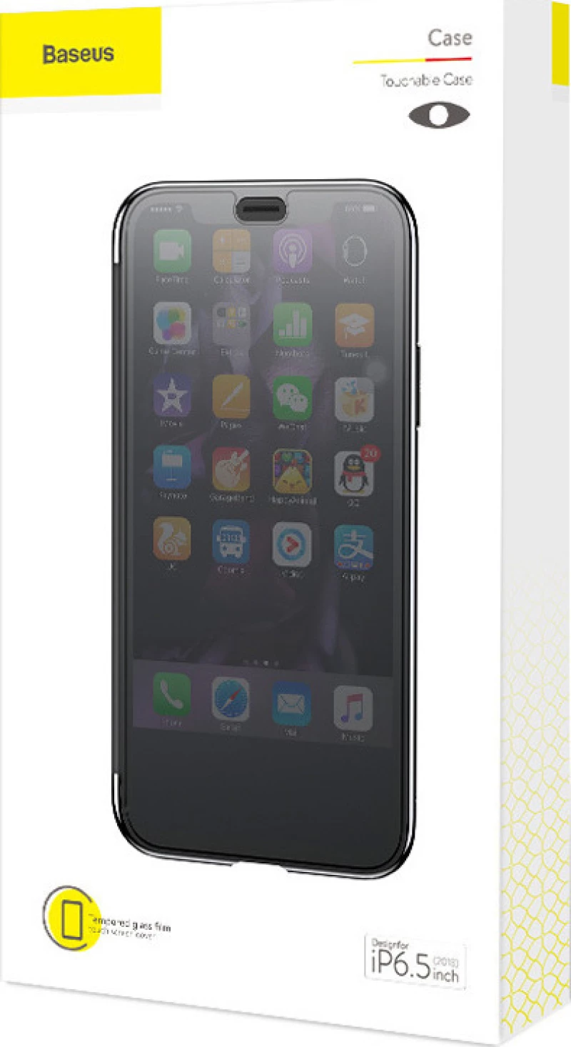 Baseus Touchable Μαύρο (iPhone XS Max)