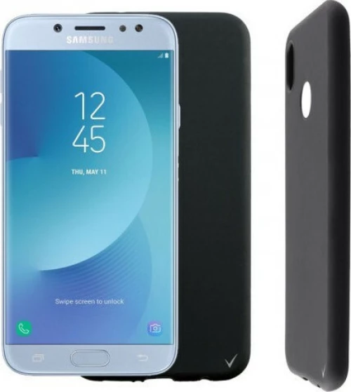 Volte-Tel Back Cover Σιλικόνης Μαύρο (Galaxy J7 2017)