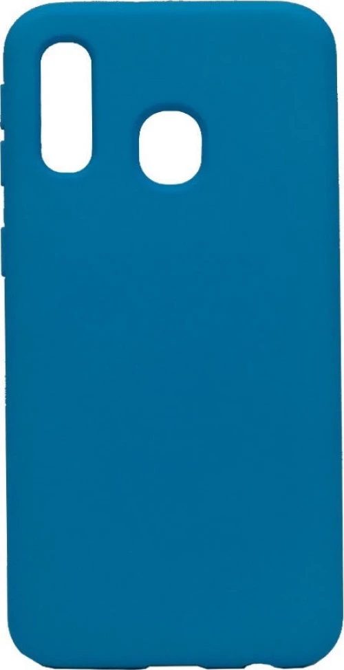 Soft Back Cover Σιλικόνης Γαλάζιο (Galaxy A40)