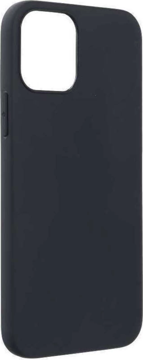 Forcell Soft Back Cover Σιλικόνης Μαύρο (iPhone 12 / 12 Pro)