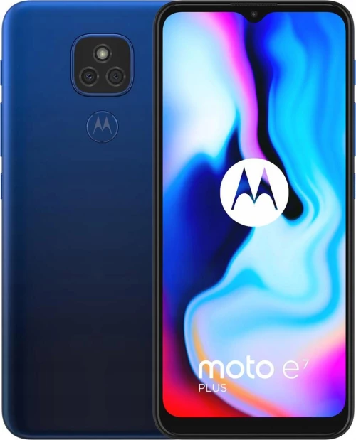 Motorola Moto E7 Plus (64GB) Misty Blue