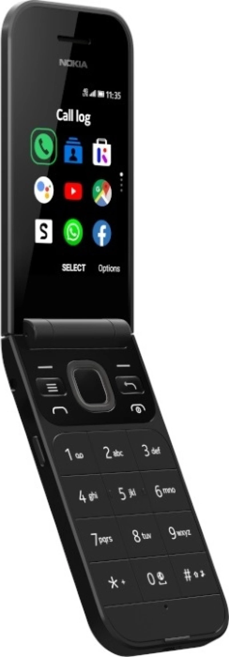 Nokia 2720 Flip (4GB) Ocean Black