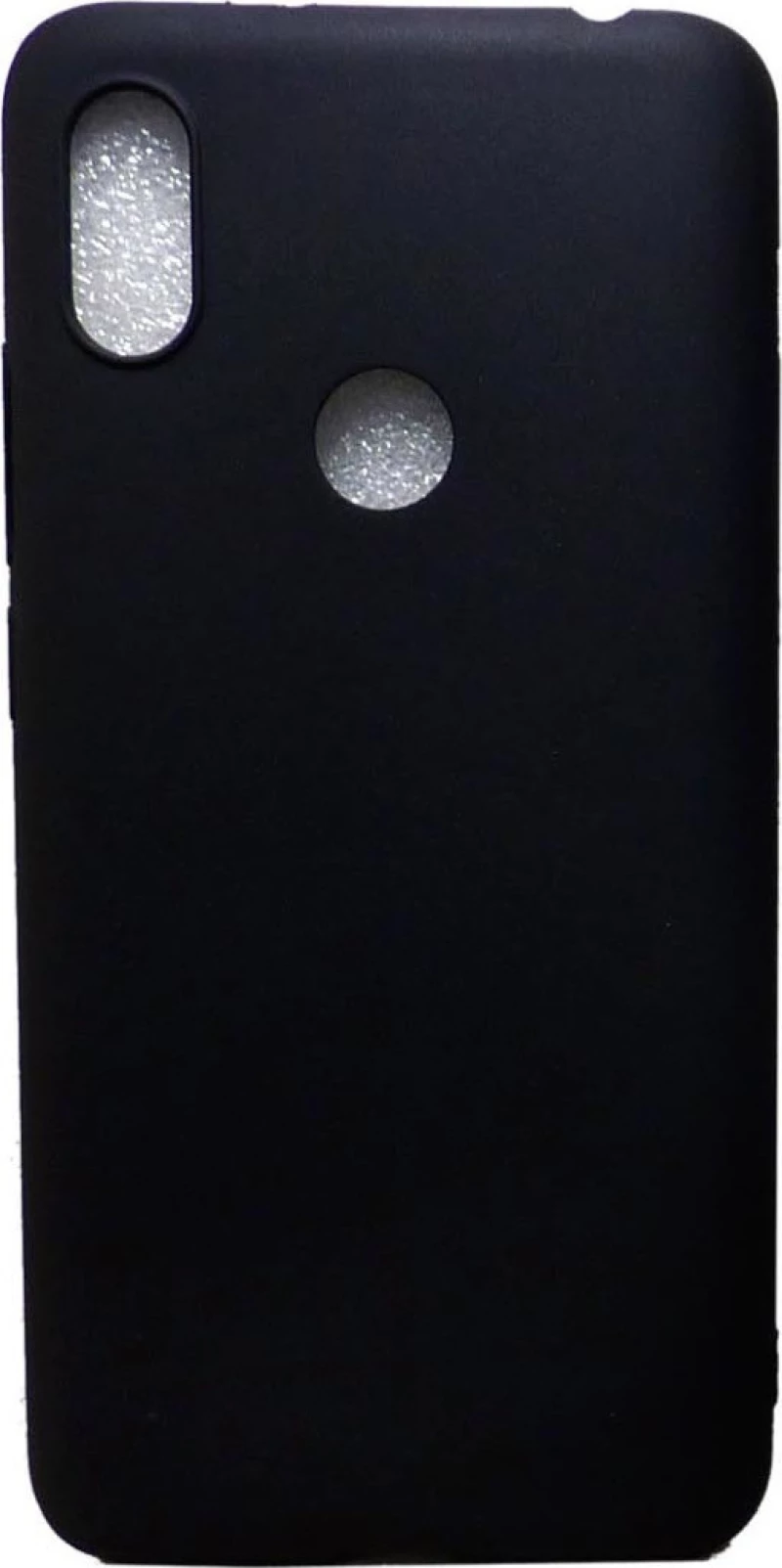 Back Cover Σιλικόνης Matt Μαύρο (Xiaomi Redmi Note 7 / 7 Pro)