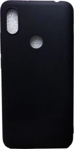 Back Cover Σιλικόνης Matt Μαύρο (Xiaomi Redmi Note 7 / 7 Pro)