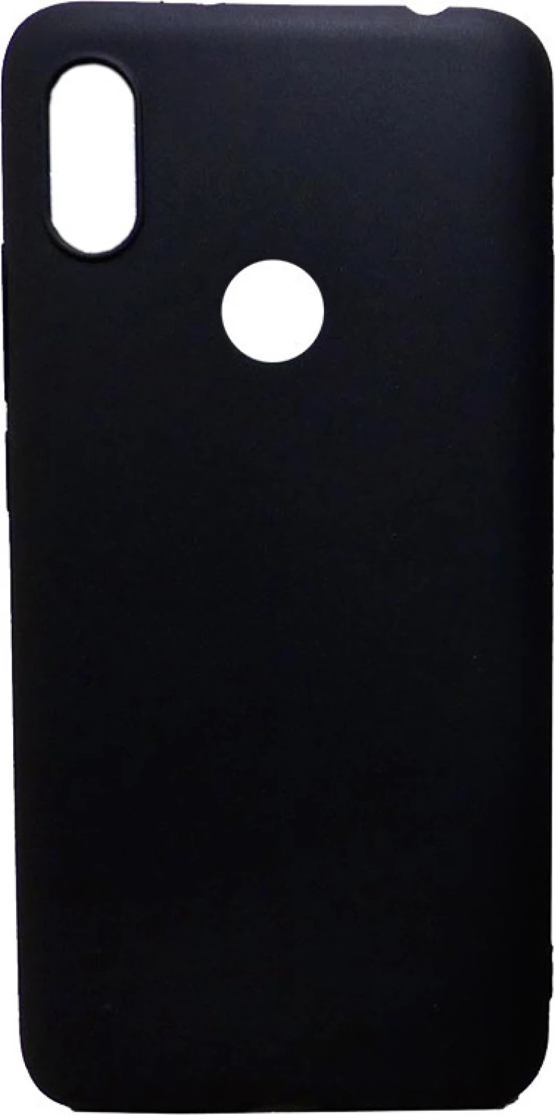 Back Cover Σιλικόνης Matt Μαύρο (Xiaomi Redmi Note 7 / 7 Pro)