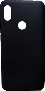 Back Cover Σιλικόνης Matt Μαύρο (Xiaomi Redmi Note 7 / 7 Pro)