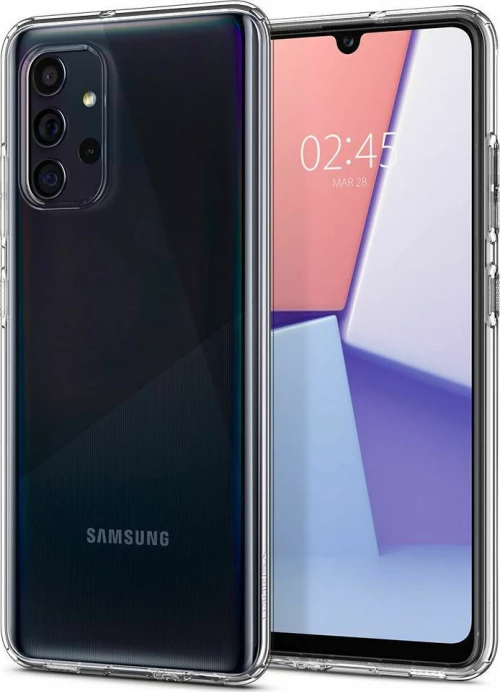 Spigen Liquid Crystal Back Cover Σιλικόνης Διάφανο (Galaxy A72)