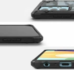 Ringke Fusion X Back Cover Πλαστικό / Σιλικόνης Ανθεκτική Camo Black (Galaxy A72)