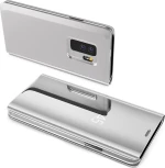 Clear View Book Silver (Galaxy S9)
