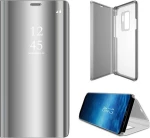 Clear View Book Silver (Galaxy S9)