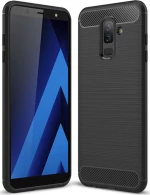 Carbon Fiber Brushed Μαύρο (Galaxy J8)