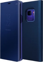 Clear View Book Μπλε (iPhone XR)