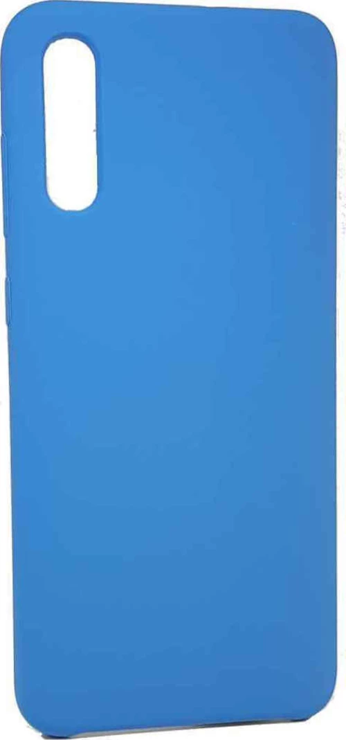 Soft Back Cover Σιλικόνης Γαλάζιο (Galaxy A70)
