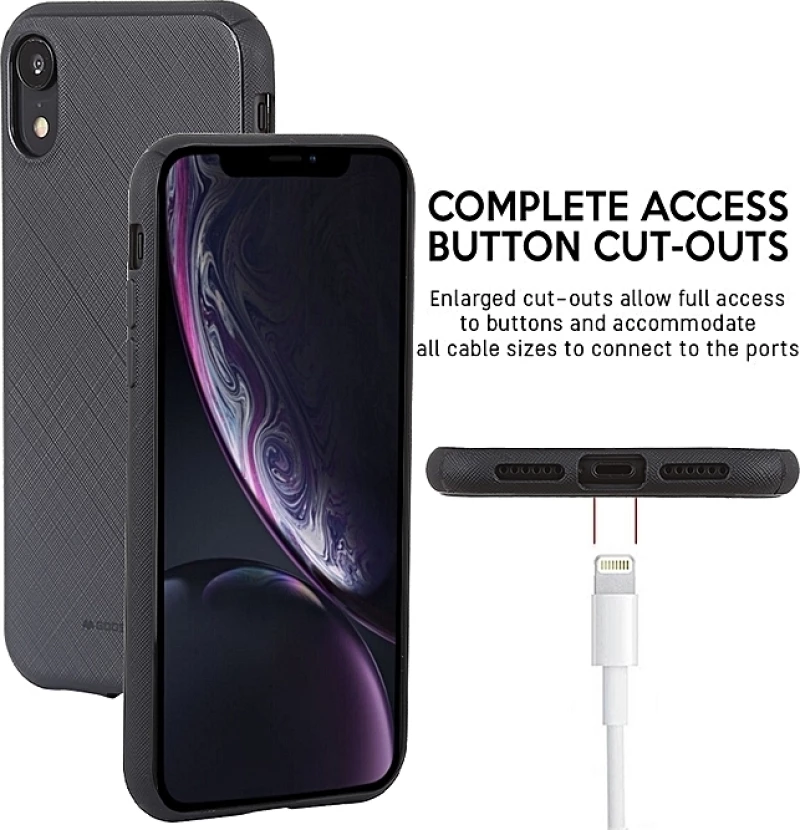 Mercury Style Lux Μαύρο (iPhone XR)
