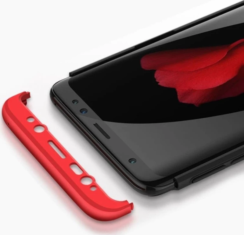 360 Full Body Black/Red (Galaxy S9+)