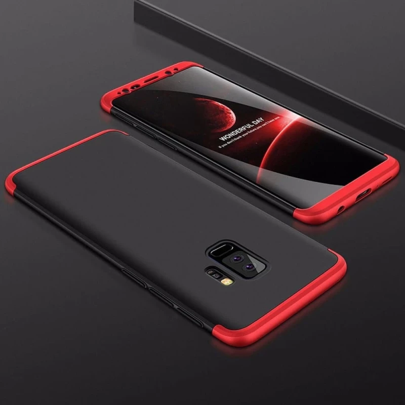 360 Full Body Black/Red (Galaxy S9+)