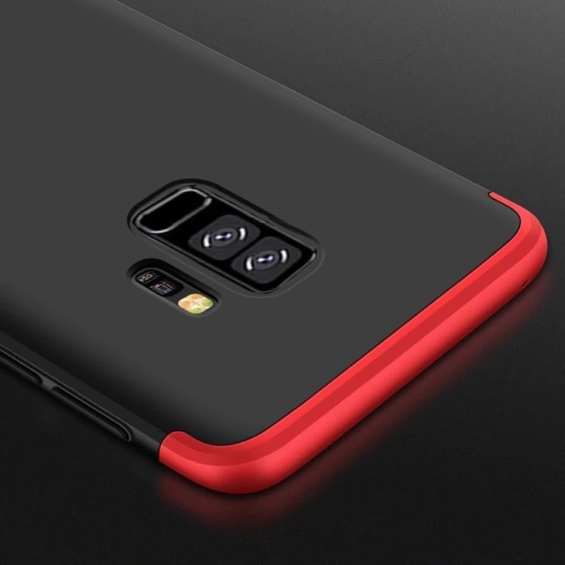 360 Full Body Black/Red (Galaxy S9+)