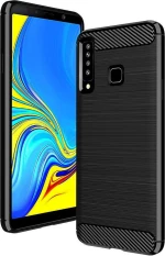 Brushed Carbon Μαύρο (Galaxy A9 2018)