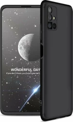 GKK Luxury 360 Full Cover Πλαστικό Μαύρο (Galaxy M51)