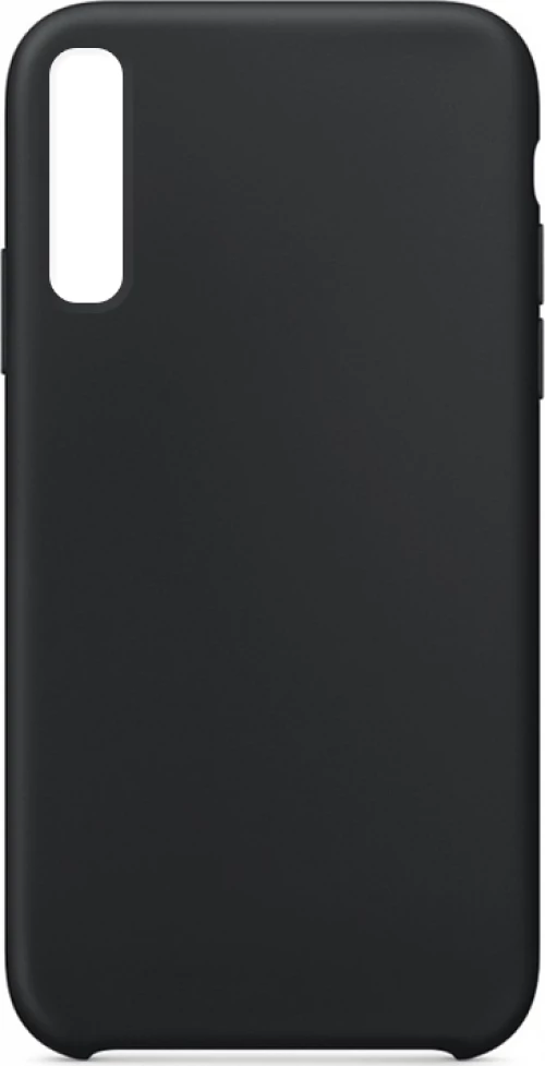 Back Cover Σιλικόνης Μαύρο (Galaxy A50)