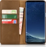 Xoomz Wallet Δερματίνης Καφέ (Galaxy S8)