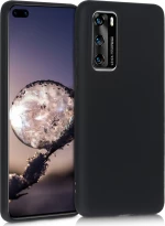 KWmobile Back Cover Μαύρο (Huawei P40)