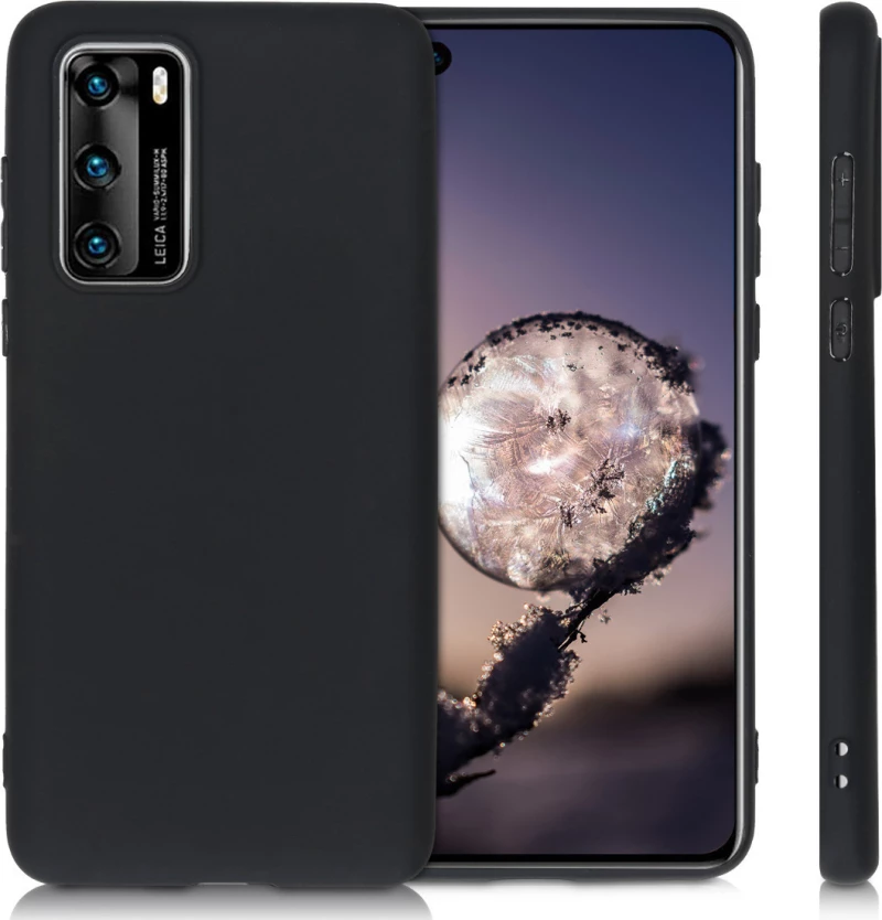 KWmobile Back Cover Μαύρο (Huawei P40)