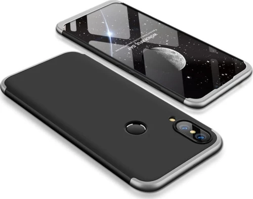 360 Full Body Black/Silver (Huawei P20 Lite)