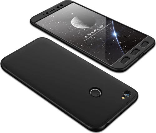 GKK 360 Full Cover Μαύρο (Xiaomi Redmi Note 5a Prime)