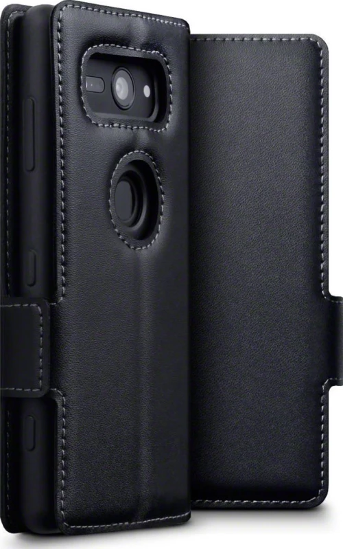 Terrapin Low Profile Wallet Δερμάτινο Μαύρο (Xperia XZ2 Compact)