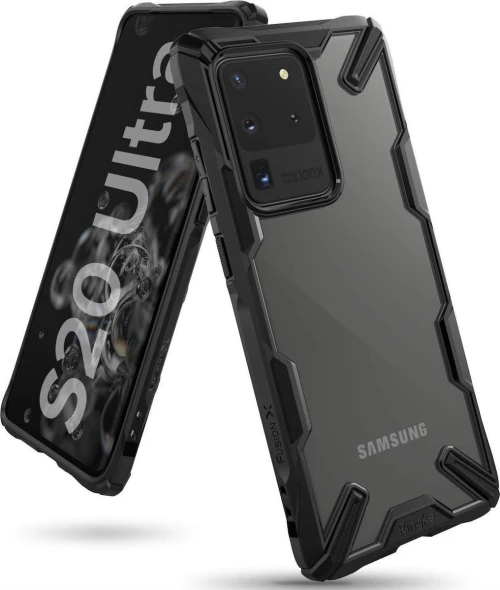 Ringke Fusion-X Back Cover Black (Galaxy S20 Ultra)