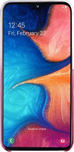 Samsung Gradation Cover Ροζ (Galaxy A20e)