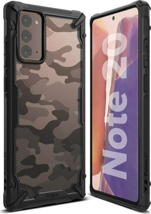 Ringke Fusion X Camo Black (Galaxy Note 20)