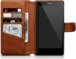 Terrapin Wallet Δερμάτινο Cognac (Xperia L2)