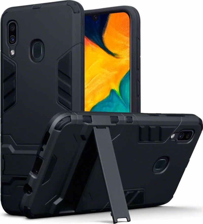 Terrapin Body Shock Back Cover Μαύρο (Galaxy A30)