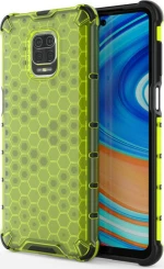 Hurtel Honeycomb Back Cover Πράσινο (Redmi Note 9S / 9 Pro / 9 Pro Max)