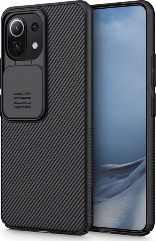 Nillkin Camshield Back Cover Πλαστικό Μαύρο (Mi 11 Lite)