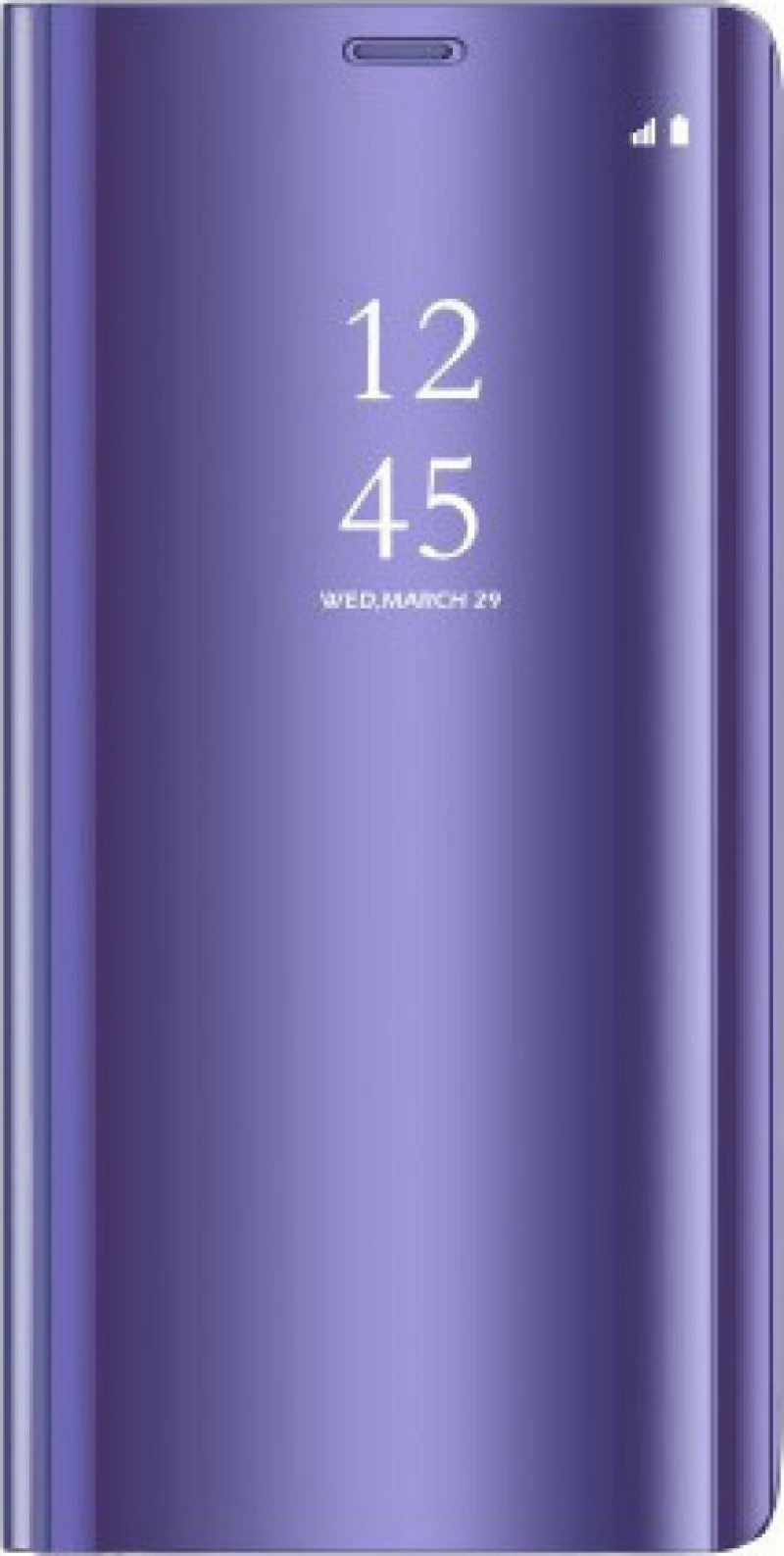 Clear View Book Μωβ (Galaxy S10e)