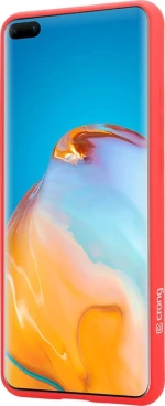 Crong Color Flexible Premium Back Cover Σιλικόνης Κόκκινο (Huawei P40)