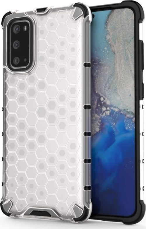 Hurtel Honeycomb Armor Back Cover Διάφανο (Galaxy S20)