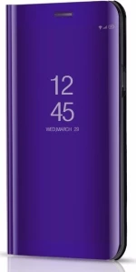 Clear View Book Μωβ (Galaxy M10)