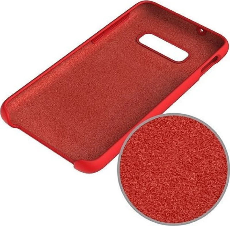 Rubber Cover Κόκκινο (Galaxy S10e)