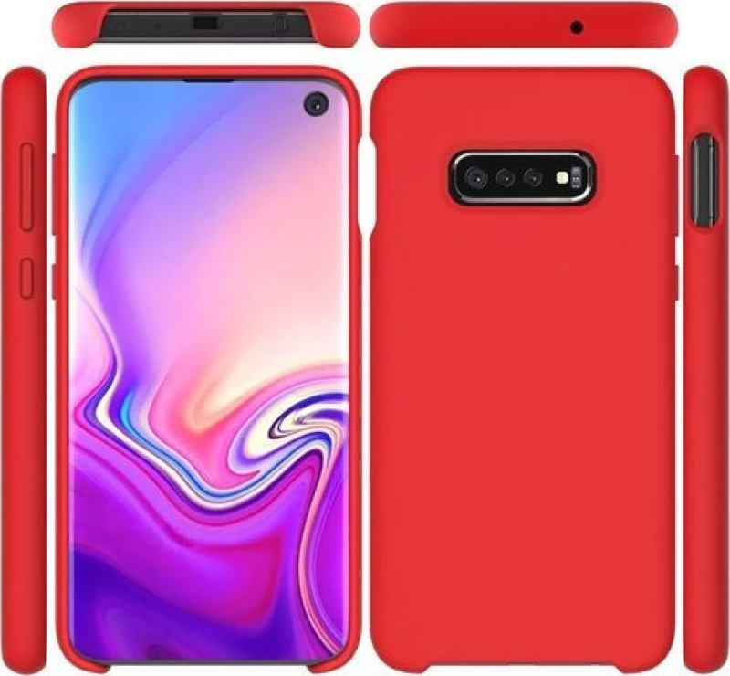 Rubber Cover Κόκκινο (Galaxy S10e)